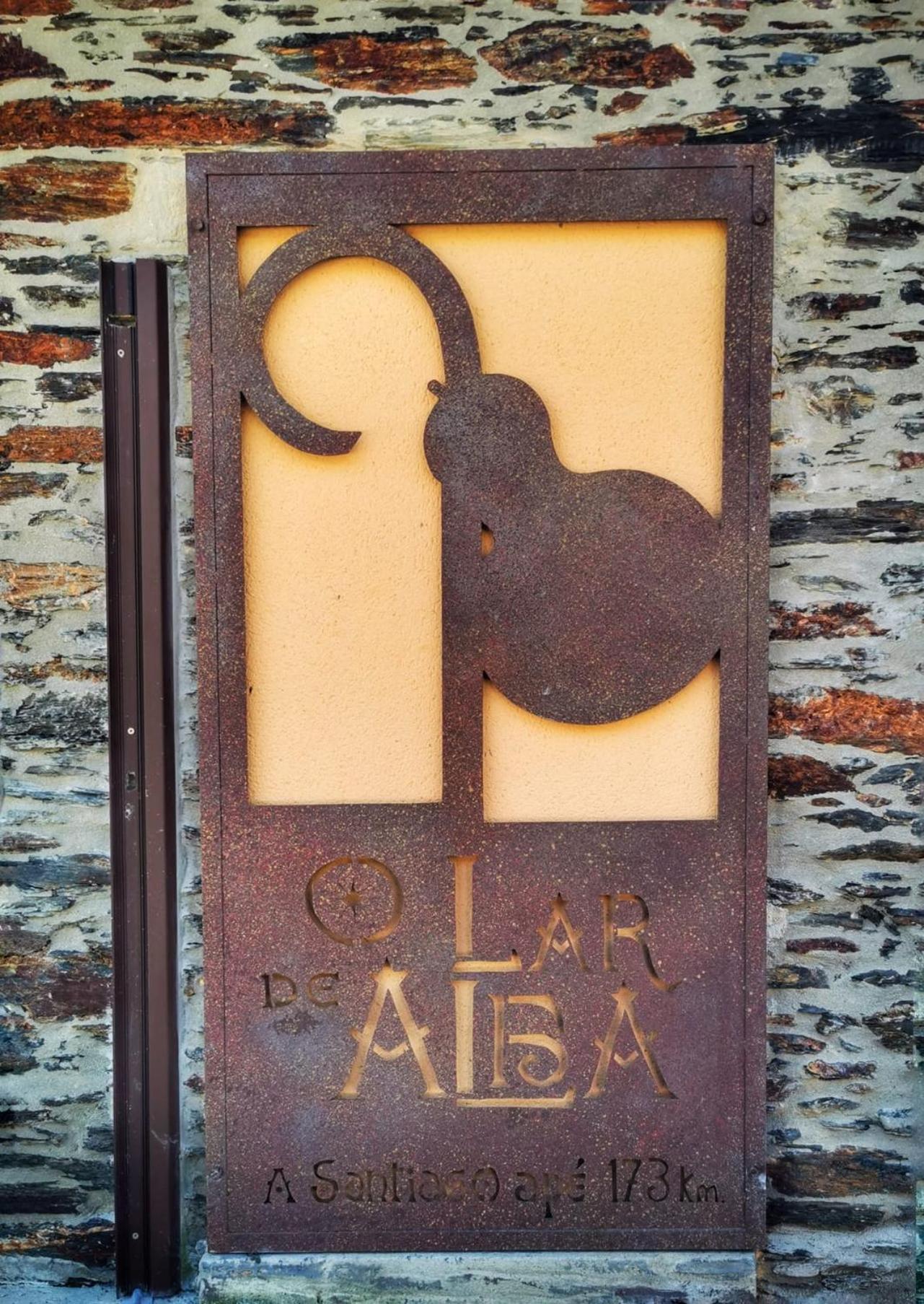 O Lar De Alba Villa La Rua Exterior foto